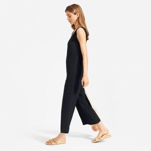 Everlane Black GoWeave Essential Jumpsuit